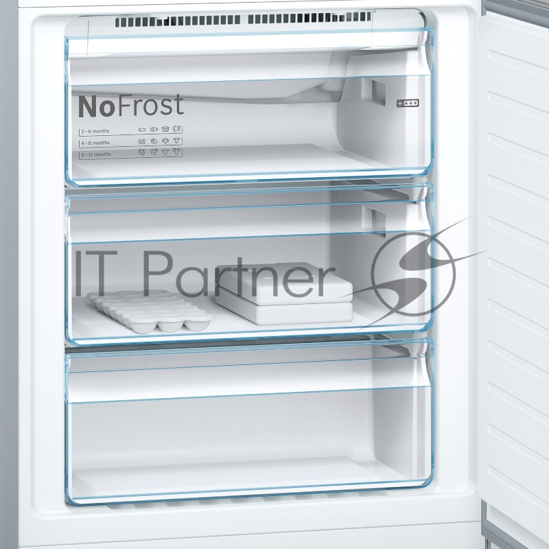 Холодильник Bosch KGN49LB30U черный (двухкамерный)