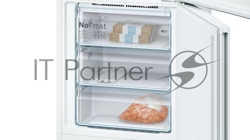 Холодильник Bosch KGN49XW30U белый (двухкамерный)