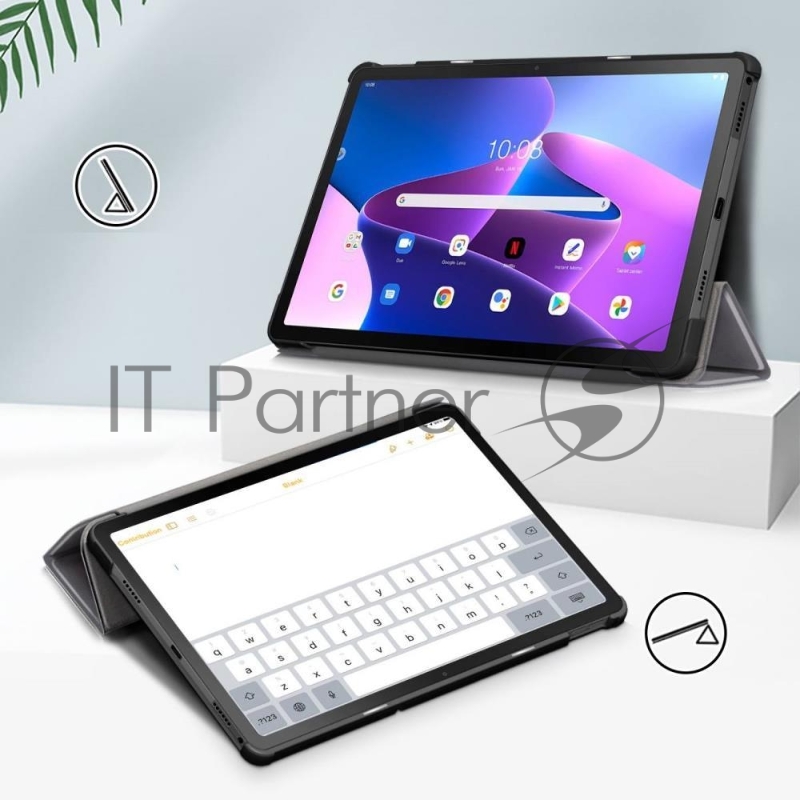 Чехол IT BAGGAGE LENOVO TAB P12 PRO 12.6 BLACK