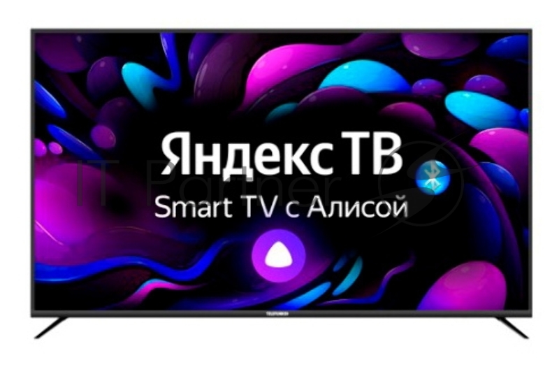 Телевизор LED Telefunken 65 TF-LED65S05T2SU(черный)YH Яндекс.ТВ черный 4K Ultra HD 60Hz DVB-T DVB-T2 DVB-C DVB-S DVB-S2 USB WiFi Smart TV (RUS)