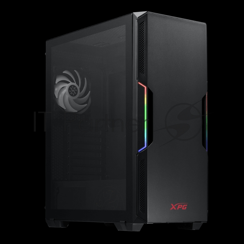 Корпус ADATA XPG STARKER черный Mid-Tower, Micro-ATX, Mini-ITX, Standard-ATX, USB 3.2 Gen1 Type-A