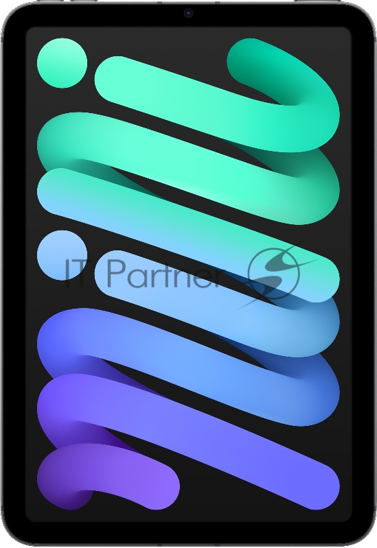 Планшет Apple iPad mini 2021 A2568 A15 Bionic 6С ROM64Gb 8.3 IPS 2266x1488 3G 4G iOS серый космос 12Mpix 12Mpix BT GPS WiFi Touch 9hr