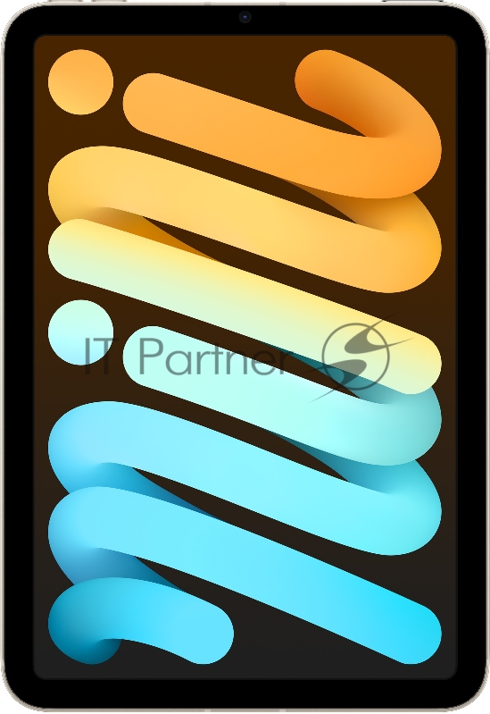 Планшет Apple iPad mini 2021 A2568 A15 Bionic 6С ROM64Gb 8.3 IPS 2266x1488 3G 4G iOS сияющая звезда 12Mpix 12Mpix BT GPS WiFi Touch 9hr