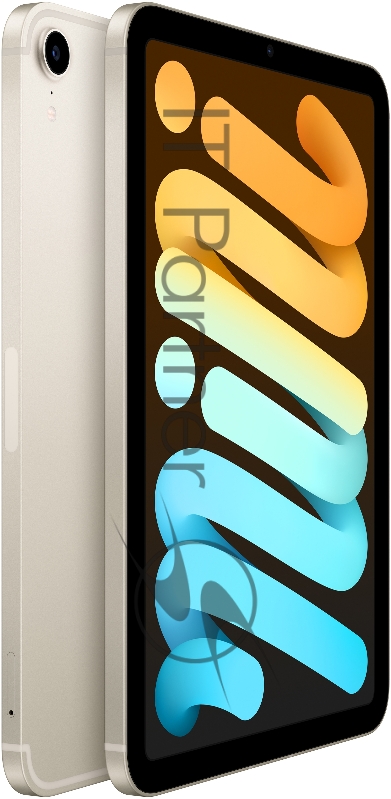 Планшет Apple iPad mini 2021 A2568 A15 Bionic 6С ROM64Gb 8.3 IPS 2266x1488 3G 4G iOS сияющая звезда 12Mpix 12Mpix BT GPS WiFi Touch 9hr