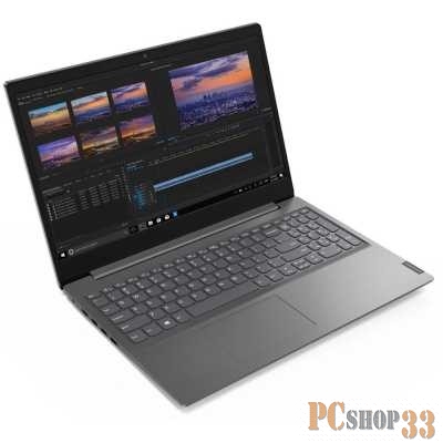 Ноутбук Lenovo V15 IIL Core i3 1005G1 8Gb SSD256Gb Intel UHD Graphics 15.6 TN FHD (1920x1080) Windows 10 Professional grey WiFi BT Cam (82C500H3IX)