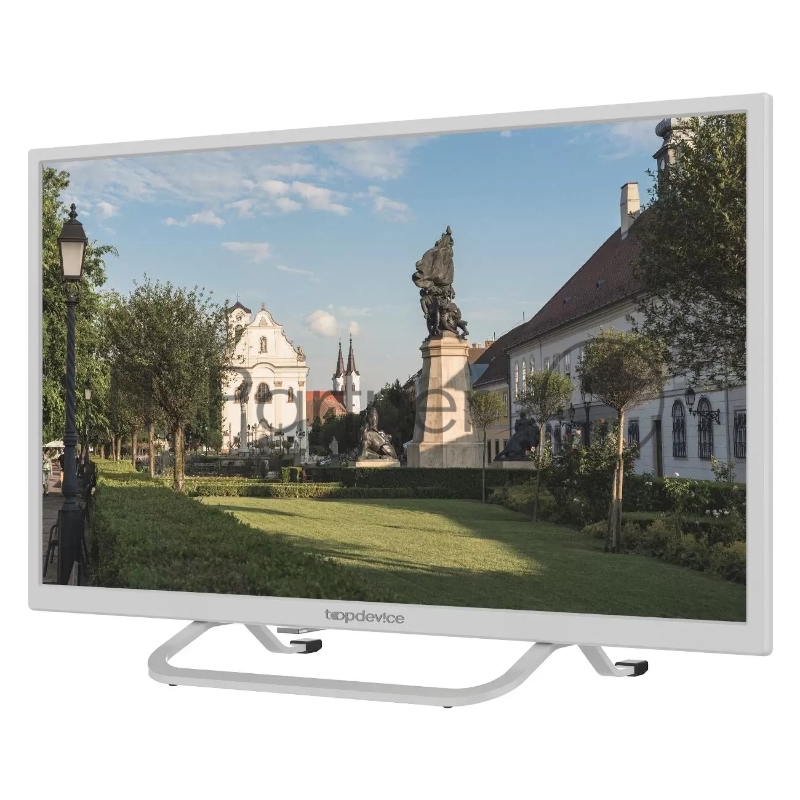 Телевизор TOPDEVICE TV 24 SMART (TDTV24BS02H_WE), 720p, Smart TV WildRed, 24 HD, белый