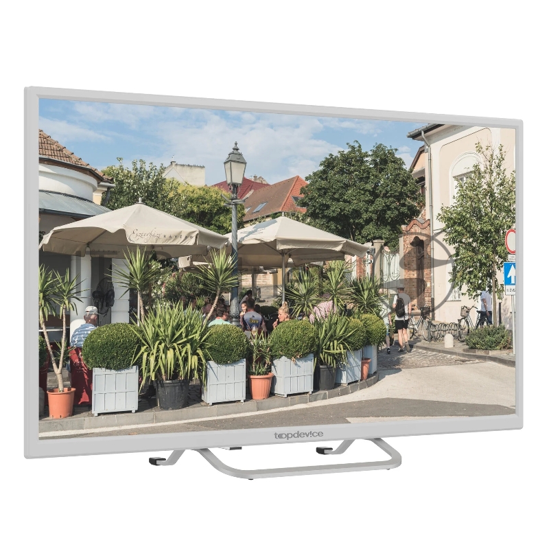 Телевизор TOPDEVICE TV 32 SMART (TDTV32BS02H_WE), 720p, Smart TV WildRed, 32 HD, белый