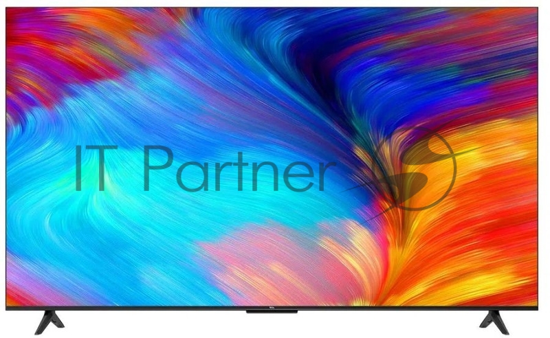 Телевизор 50 TCL 50P637, 4K Ultra HD, черный, СМАРТ ТВ, Google TV