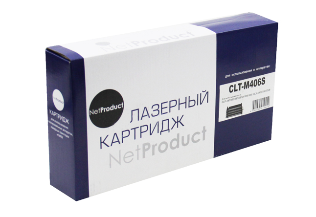 Картридж Samsung CLP-360/365/368/CLX-3300/3305/ (NetProduct) CLT-M406S, M, 1K