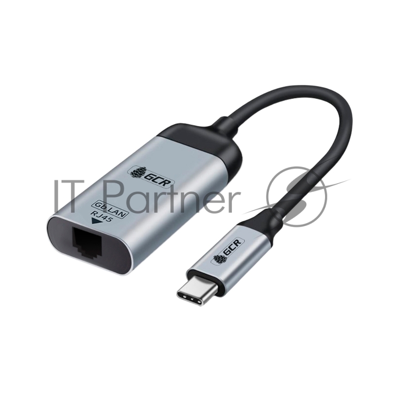 Адаптер-переходник GCR USB Type C > RJ45, M/F, GCR-53398