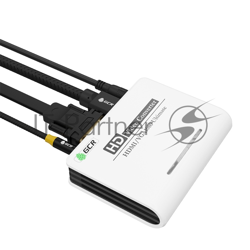 Видео конвертер GCR HDMI -> VGA + jack 3.5 mm, 1080P 60Hz, GL-v136