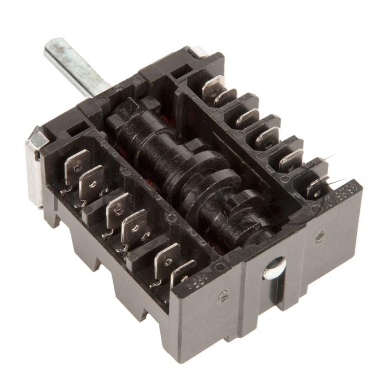 Переключатель режимов конфорки Гефест, Ariston, Indesit, Whirlpool, Gorenje, Mora, Candy, 7-позиционный, EGO