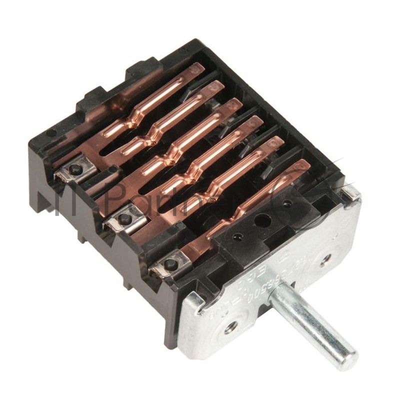 Переключатель режимов конфорки Гефест, Ariston, Indesit, Whirlpool, Gorenje, Mora, Candy, 7-позиционный, EGO