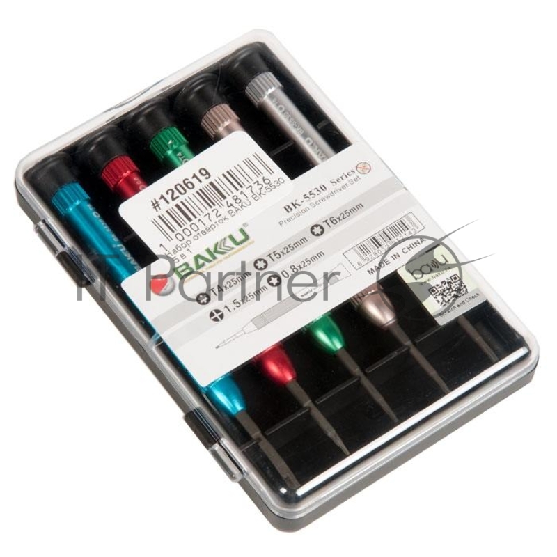 Набор отвёрток BAKU BK-5530 5 в 1