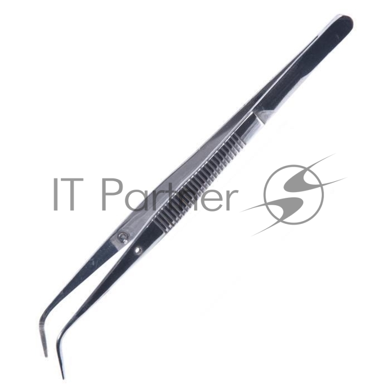 Пинцет загнутый (медицинская сталь) 150х0,8 мм