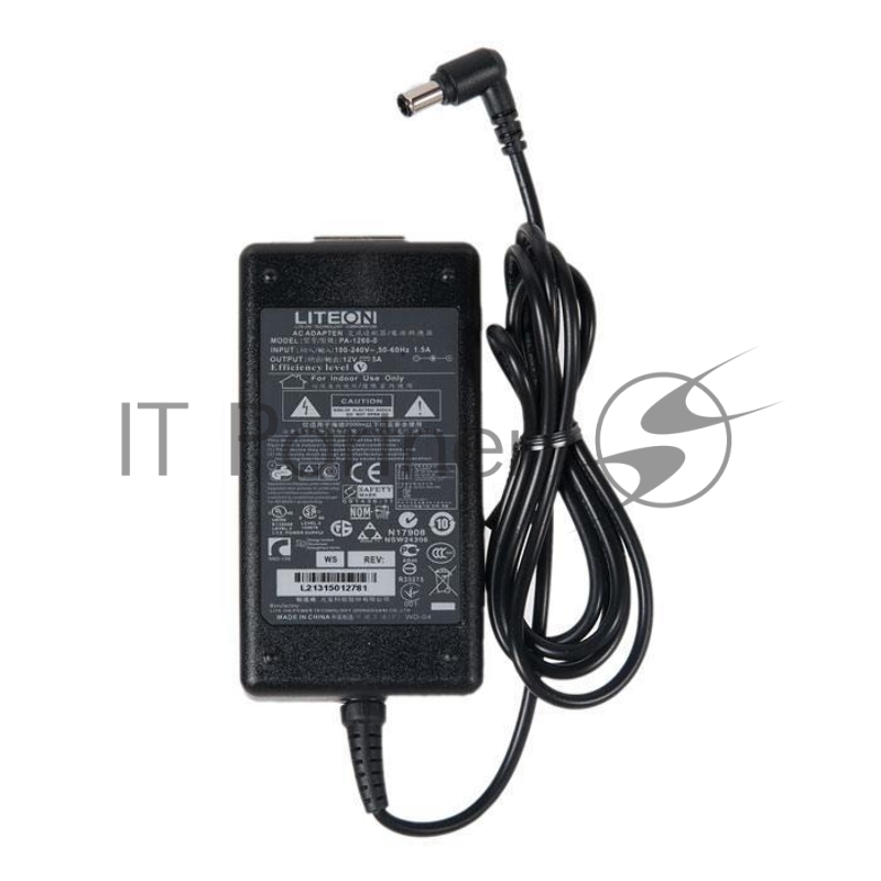 Блок питания для монитора и телевизора Dell, LG 5A, 12V, 60W