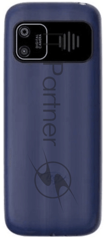 Мобильный телефон it5029 DEEP BLUE, 2.4 320x240, 8MB RAM, 8MB, up to 32GB flash, 8W, 2 Sim, 2G, BT 2.1, FM, Micro-USB, 1200mAh, 56g, 131.5 ммx55.5 ммx12,8 мм