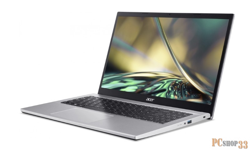 Ноутбук Acer Aspire 5 A515-56G-3326 Core i3 1115G4 8Gb SSD512Gb NVIDIA GeForce MX450 2Gb 15.6 IPS FHD (1920x1080) Windows 11 Home silver WiFi BT Cam (NX.AT2ER.00B)