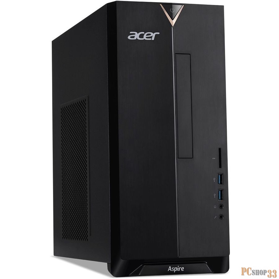 Компьютер Acer Aspire TC-391 MT Ryzen 7 4700G (3.6) 16Gb SSD512Gb GTX1650 4Gb CR noOS GbitEth 180W черный