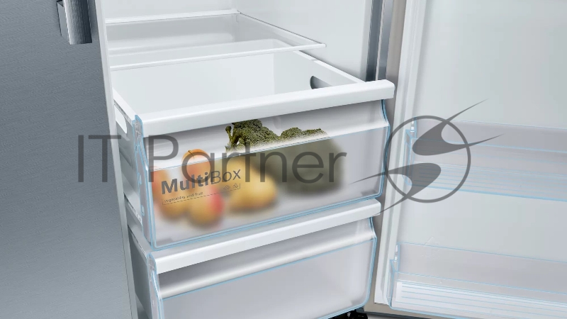 Отдельностоящий холодильник Side-by-Side с морозильной камерой Bosch KAN93VL30M Series 4, 1787x908x707, 380/236 л, NoFrost MultiAirFlow генератор льда