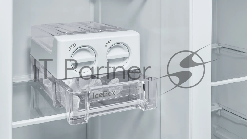 Отдельностоящий холодильник Side-by-Side с морозильной камерой Bosch KAN93VL30M Series 4, 1787x908x707, 380/236 л, NoFrost MultiAirFlow генератор льда