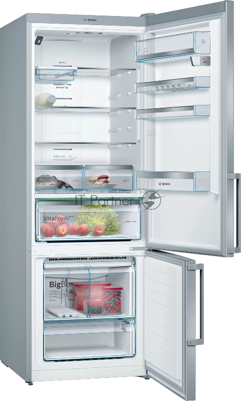 Холодильник Bosch KGN56HI30M Series 6 с морозильной камерой снизу Отдельностоящий