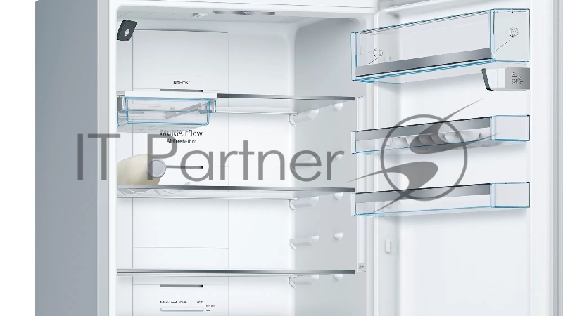 Холодильник Bosch KGN56HI30M Series 6 с морозильной камерой снизу Отдельностоящий