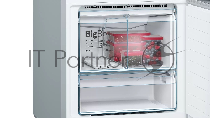 Холодильник Bosch KGN56HI30M Series 6 с морозильной камерой снизу Отдельностоящий