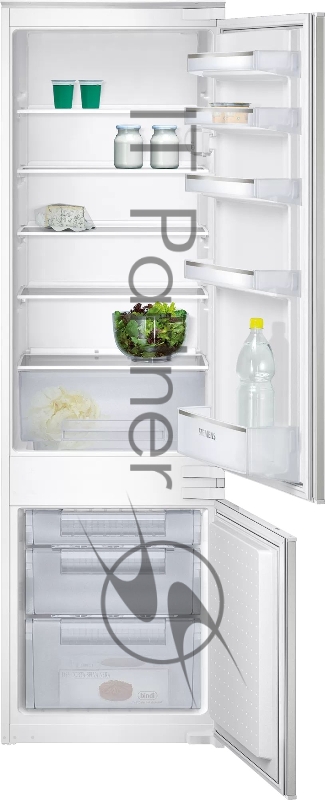 Встраиваемый холодильник с морозильной камерой снизу SIEMENS KI38VX22GB iQ100, 1775 x 562 x 550, 217/59 л, 40 дБ, зона свежести, FreshSense