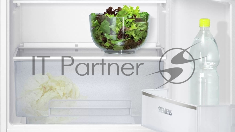 Встраиваемый холодильник с морозильной камерой снизу SIEMENS KI38VX22GB iQ100, 1775 x 562 x 550, 217/59 л, 40 дБ, зона свежести, FreshSense