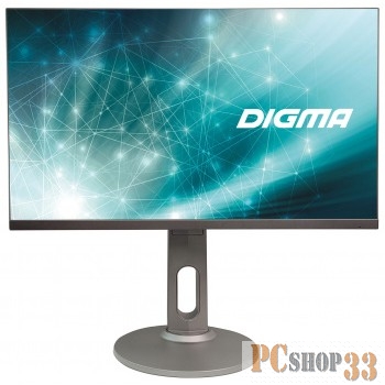 Монитор Digma 27 DM-MONB2708 черный IPS LED 5ms 16:9 HDMI M/M матовая HAS Piv 1000:1 300cd 178гр/178гр 2560x1440 DP 2K USB 4.93кг