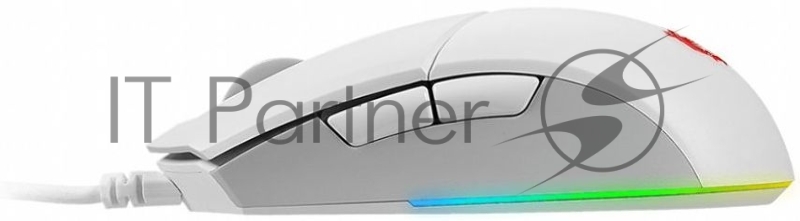 Мышь MSI Clutch GM11 белый оптическая (5000dpi) USB (5but)