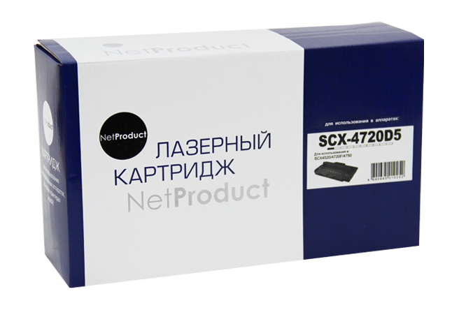 Расходные материалы NetProduct SCX-4720D5 Картридж для Samsung SCX-4720/4520, 5K