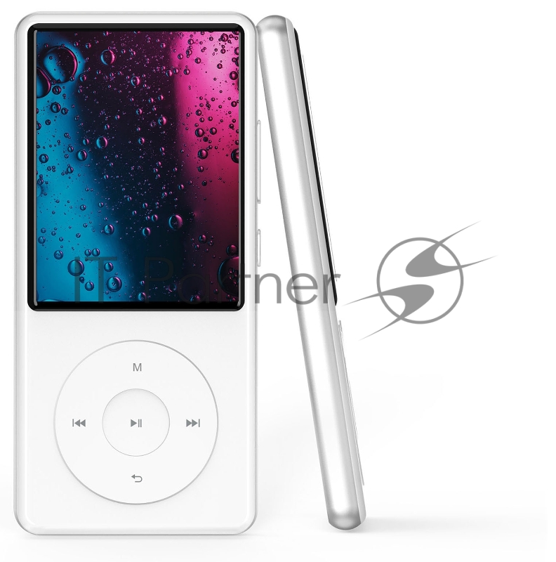 Плеер Hi-Fi Flash Digma M5 BT 16Gb белый/2.4/FM/microSD/microSDHC