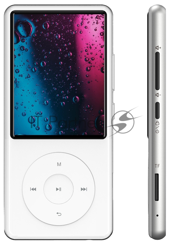 Плеер Hi-Fi Flash Digma M5 BT 16Gb белый/2.4/FM/microSD/microSDHC