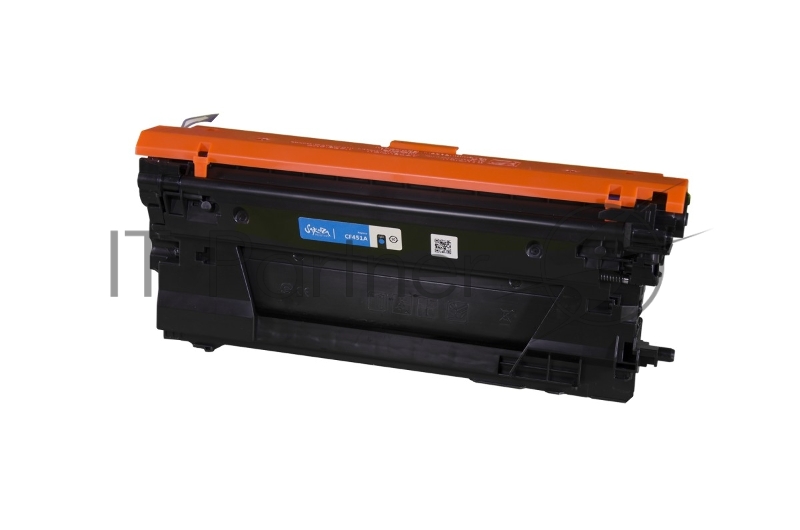 Картридж Sakura CF451A для HP, голубой, 10500 к.