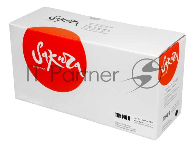 Картридж Sakura TK5140K для Kyocera Mita, черный, 7000 к.