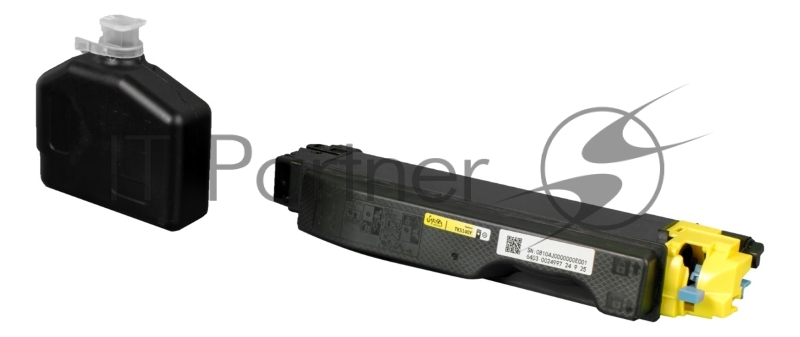 Картридж Sakura TK5140Y для Kyocera Mita, желтый, 5000 к.