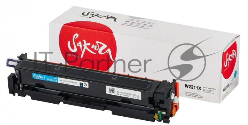 Картридж Sakura W1360X для HP, черный, 2600 к.