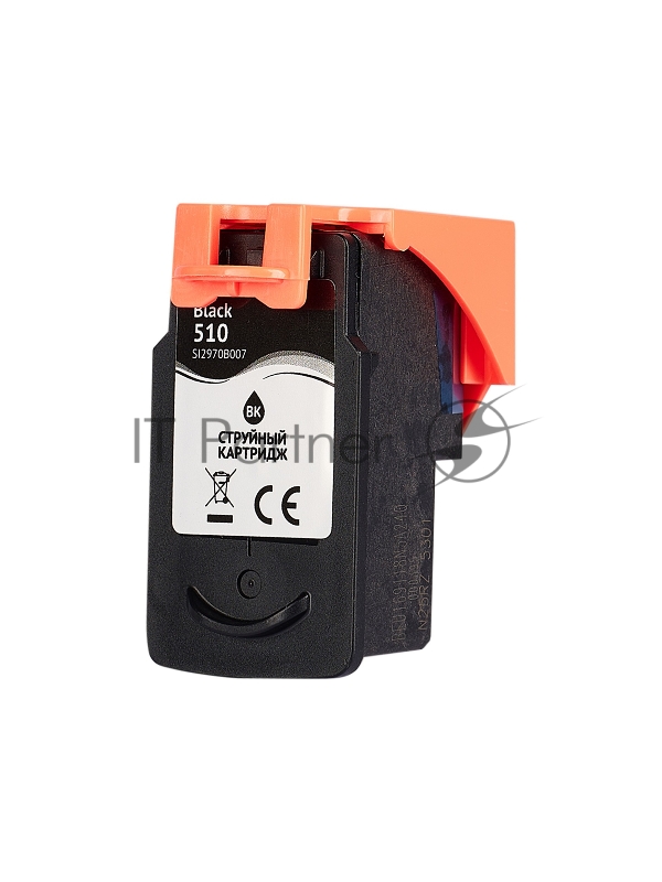 Струйный картридж Sakura 2970B007 (510 Black) для Canon, черный, 15 мл., 220 к.