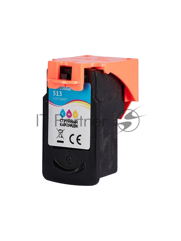 Струйный картридж Sakura 2971B007 (513 Color) для Canon, триколор, 15 мл., 400 к.