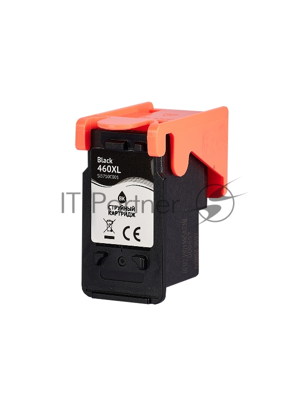 Струйный картридж Sakura 3710C001 (460XL Black) для Canon, черный, 15 мл., 400 к.