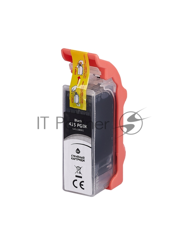 Струйный картридж Sakura 4532B001 (425 PG Black) для Canon, черный, 16 мл., 360 к.