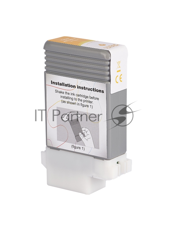 Струйный картридж Sakura 6708B001 ( PFI-107 Y) для Canon, желтый, 130 мл.