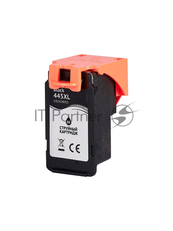 Струйный картридж Sakura 8282B001 (445XL Black) для Canon, черный, 15 мл., 400 к.