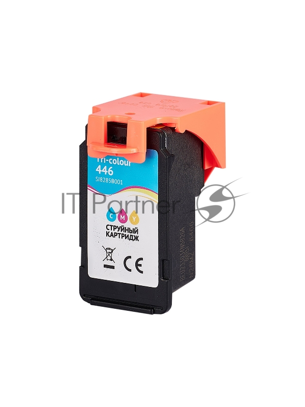 Струйный картридж Sakura 8285B001 (446 Color) для Canon, триколор, 15 мл., 300 к.