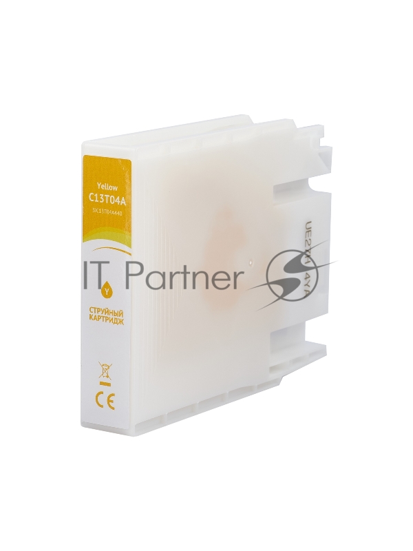 Струйный картридж Sakura C13T04A440 (C13T04A Y) для Epson, желтый, 85 мл., 8000 к.