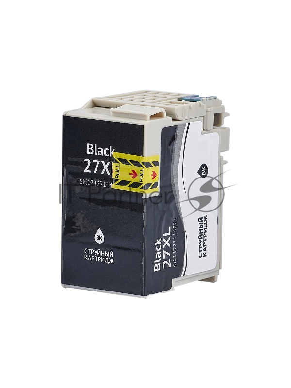 Струйный картридж Sakura C13T27114022 (27XL Black) для Epson, черный, 30 мл., 1100 к.