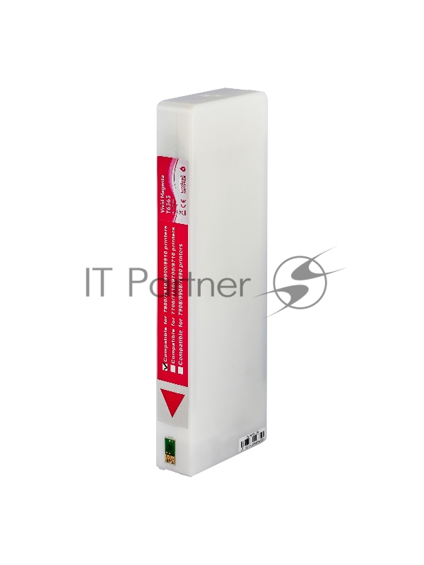 Струйный картридж Sakura C13T636300 (T6363 Vivid Magenta) для Epson, пурпурный, 700 мл.