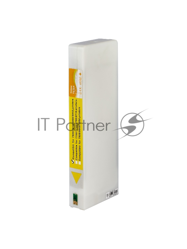 Струйный картридж Sakura C13T636400 (T6364 Yellow) для Epson, желтый, 700 мл.